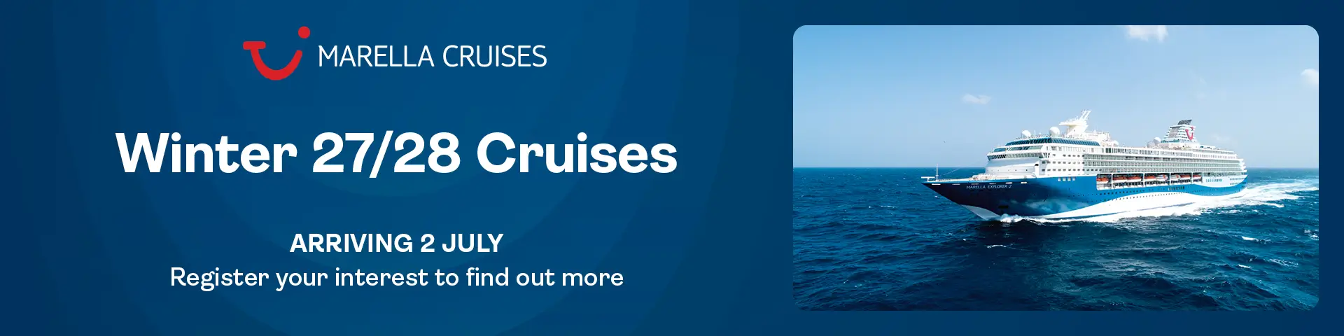 Marella Cruises’ Winter 2027/28 sails in soon!